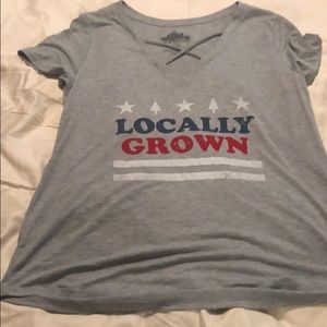 Locally grown tee